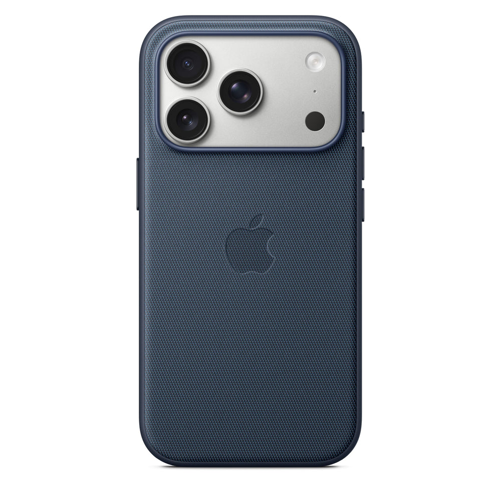 Apple iPhone 17 Pro TechWoven Case back texture, reinforced grip on the go.