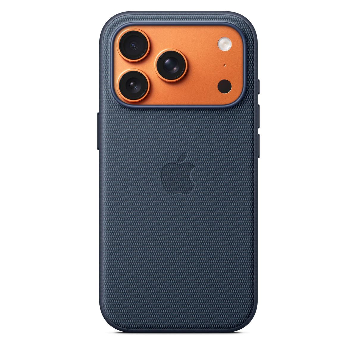 Apple iPhone 17 Pro TechWoven Case front view with MagSafe alignment and secure grip.
