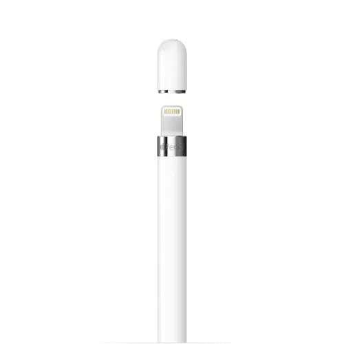 Apple Pencil offers tilt and pressure sensitivity for natural shading in sketches.