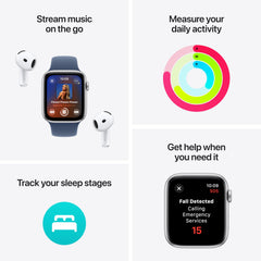 Apple Watch SE 2nd Gen 40mm Retina display—crisp notifications on the go