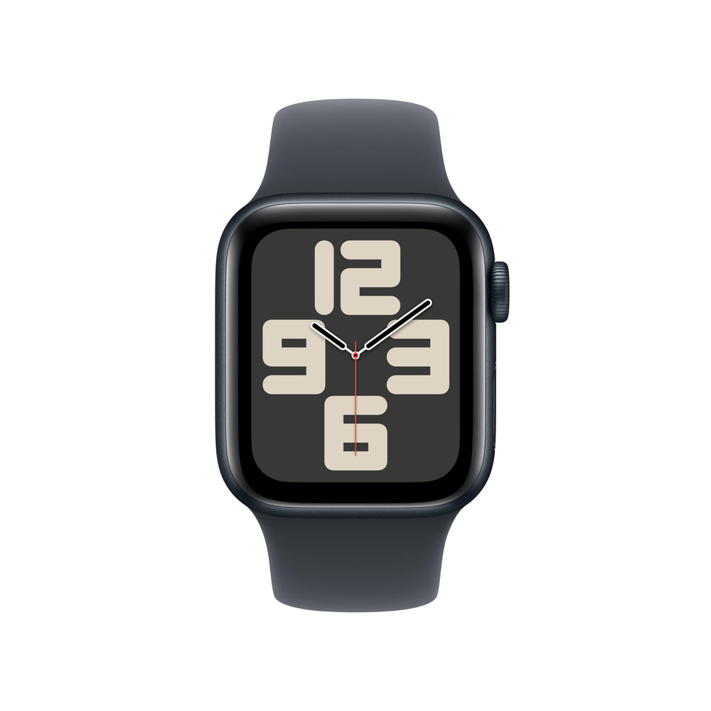 Apple Watch SE 2nd Gen midnight sport band—comfortable all-day fit