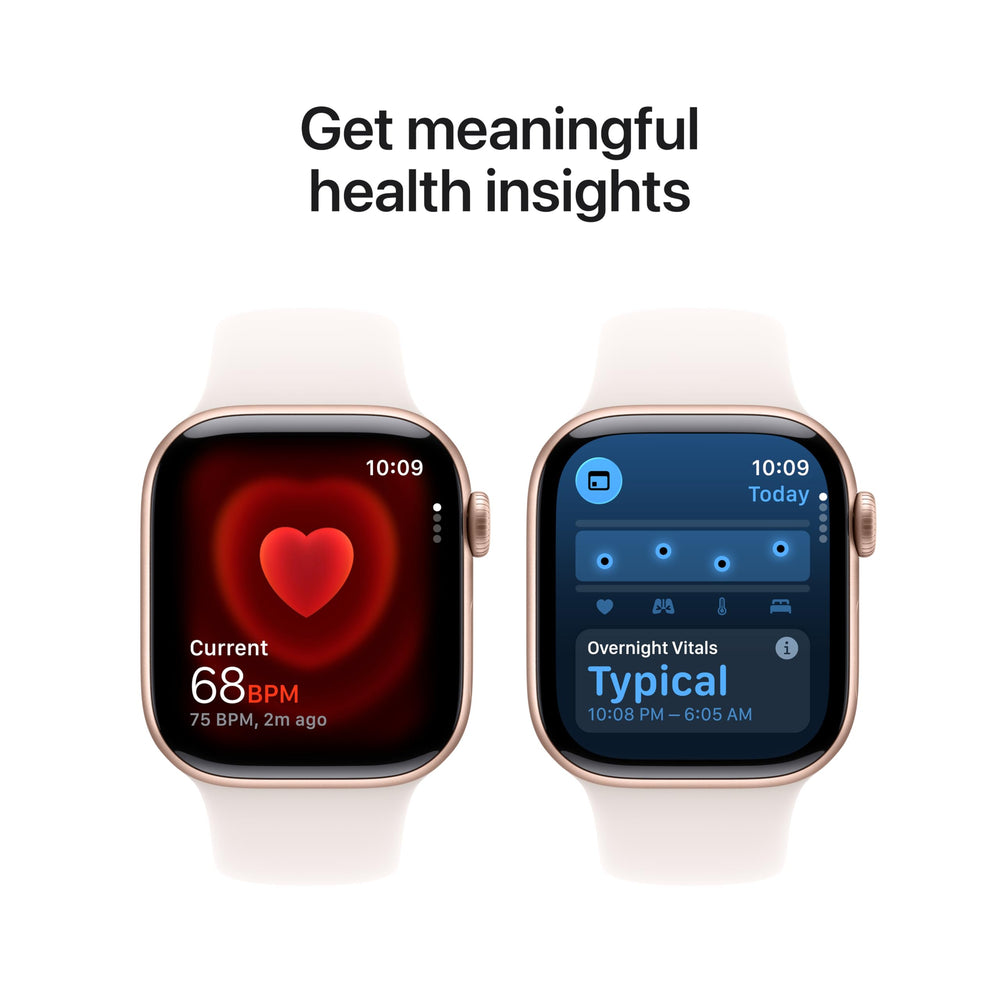 Apple Watch Series 11 shows heart rate zones during workouts.