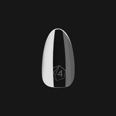 APRÉS Gel-X almond tips allow easy soak-off with acetone.