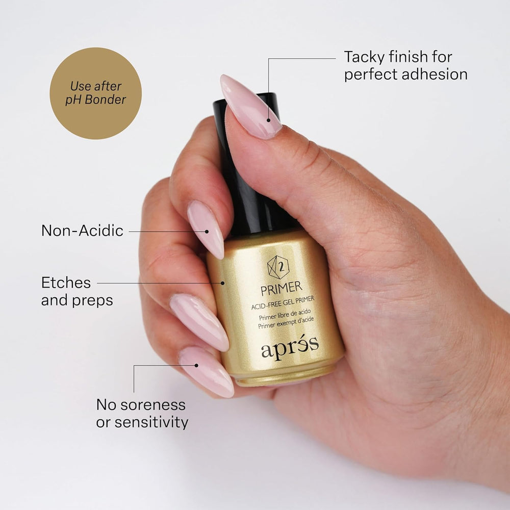 APRÉS Gel-X extensions on natural nails for salon-quality at home.
