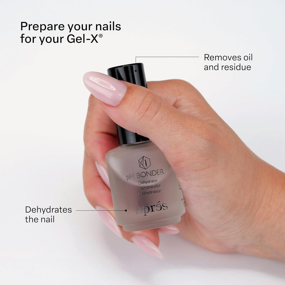 APRÉS Non-Acidic Gel Primer creates a tacky base without irritation.