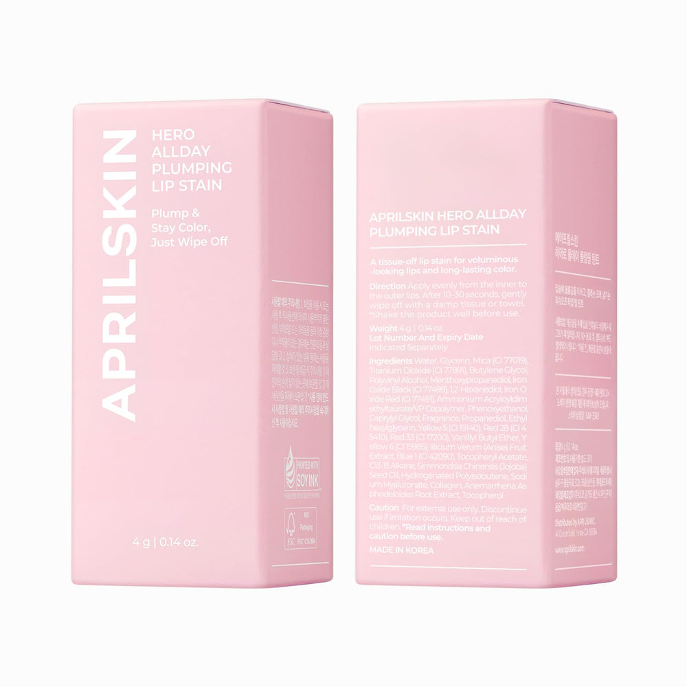 APRILSKIN jojoba oil and vegan squalane nourish lips