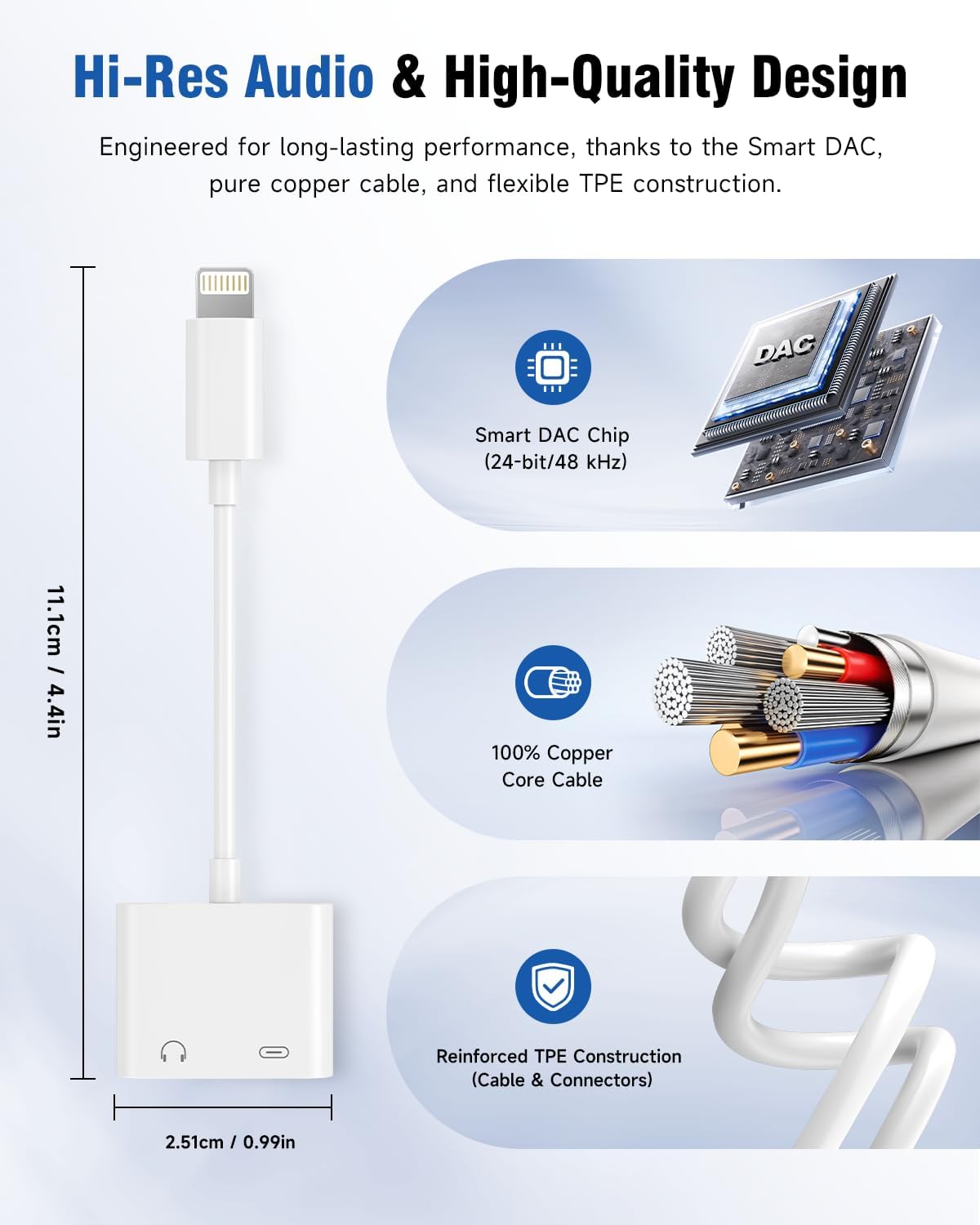 Aprolink car, home, gym adapter for versatile audio while charging.