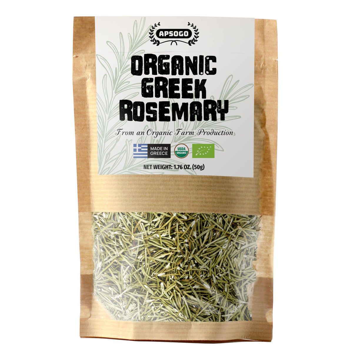 APSOGO rosemary leaves show a vivid green color for vibrant cooking flavor.