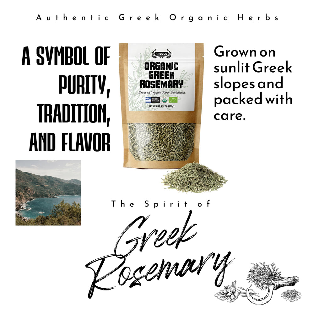 APSOGO rosemary enhances roasted meats, vegetables, and sauces for versatile cooking.