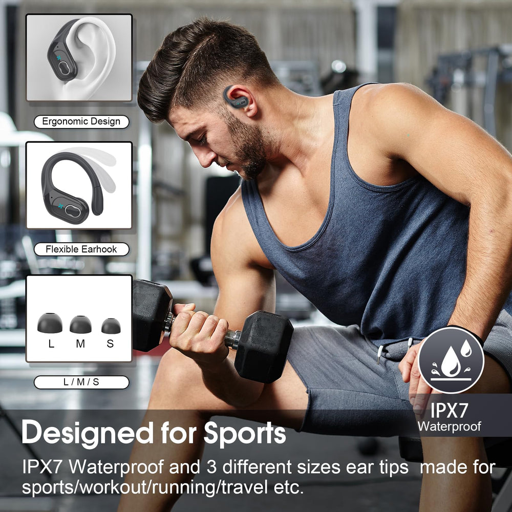 Aptkdoe Bluetooth 5.4 earbuds with instant pairing and stable range.