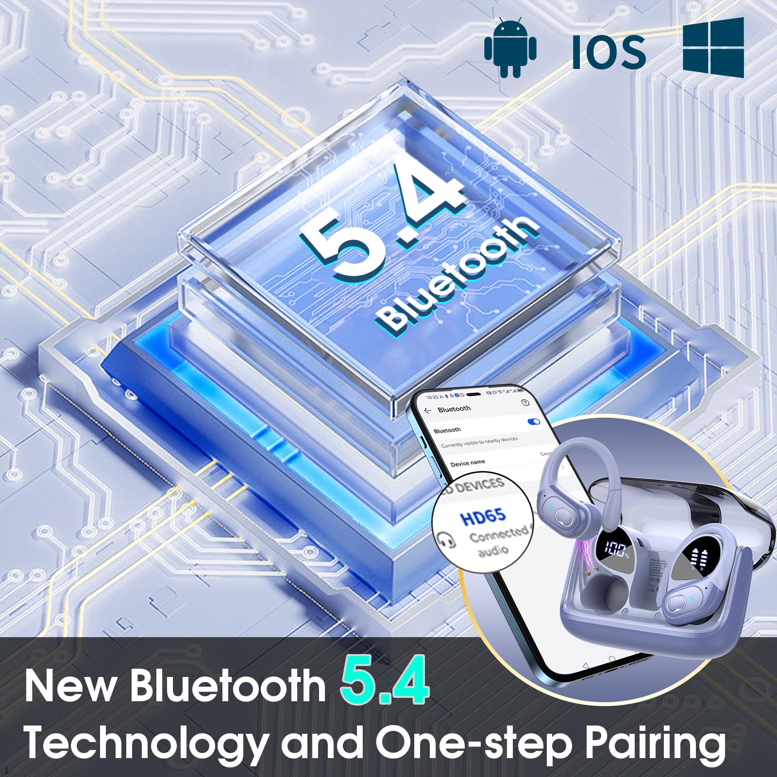 Aptkdoe ENC mic ensures clearer calls in busy environments