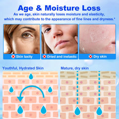 APUUFYQC HA Powder mixed into facial mist for quick surface hydration
