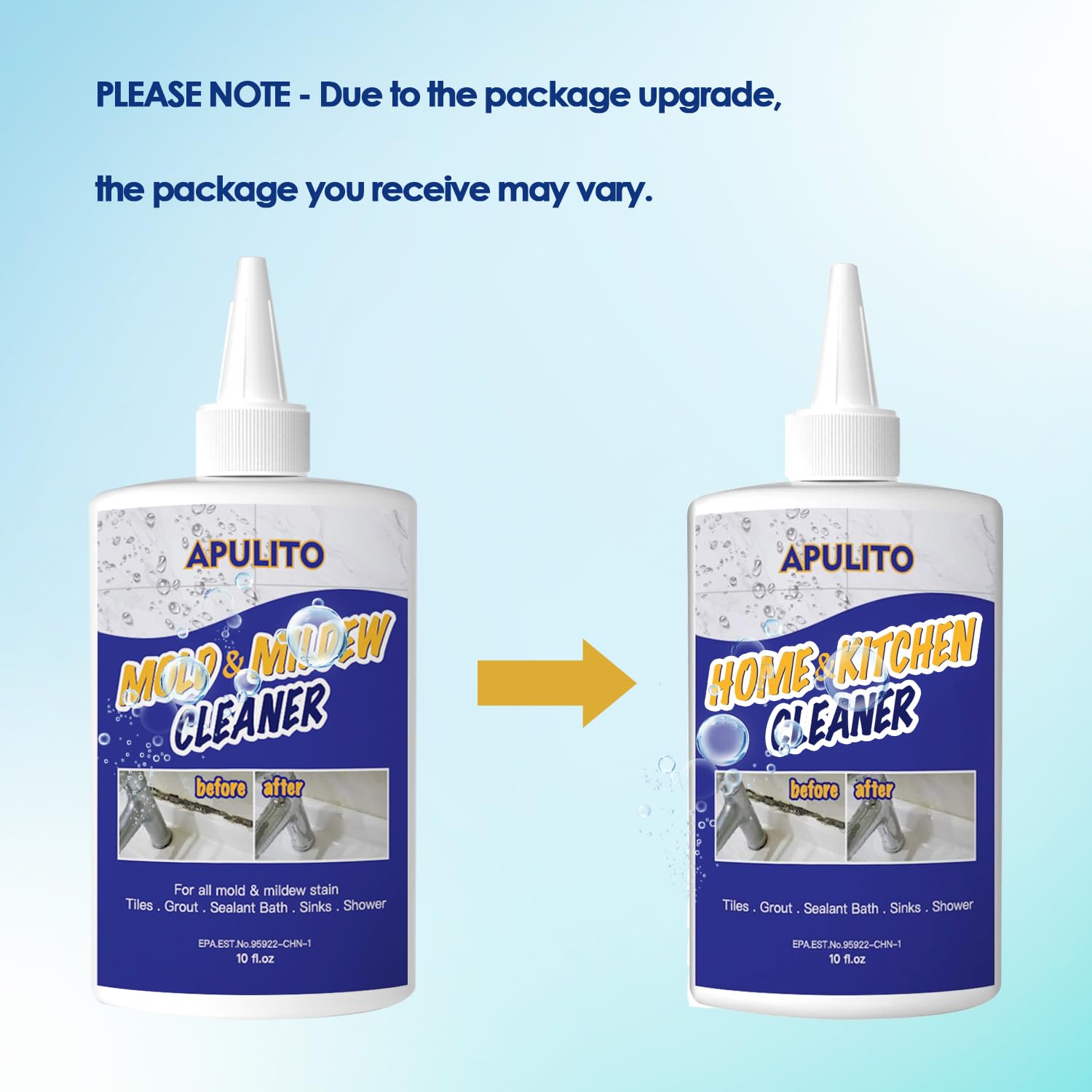 APULITO cleaner gel delivers a refreshed look with minimal effort.