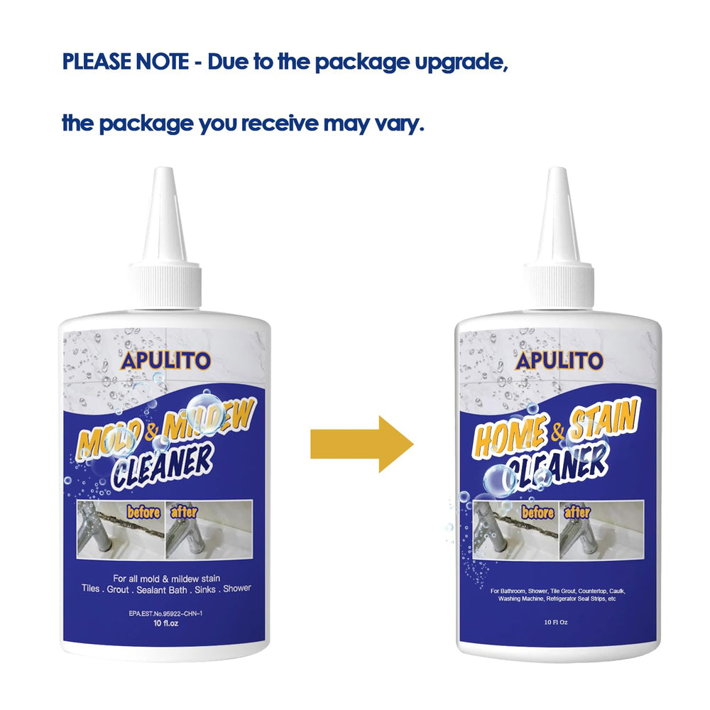 APULITO Cleaner Gel on kitchen countertops shows versatile daily cleaning.