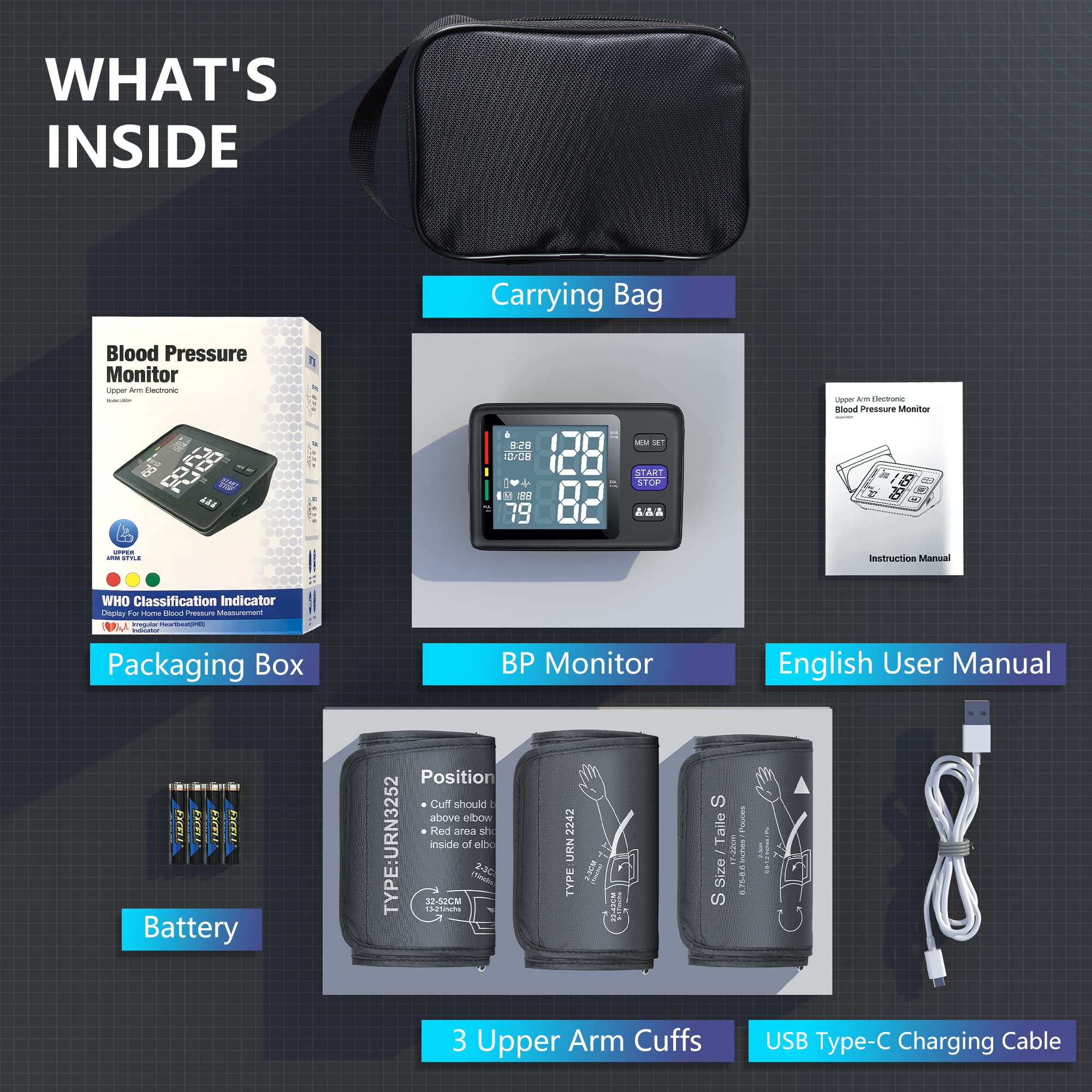 AQESO blood pressure monitor in use by family for everyday health checks.