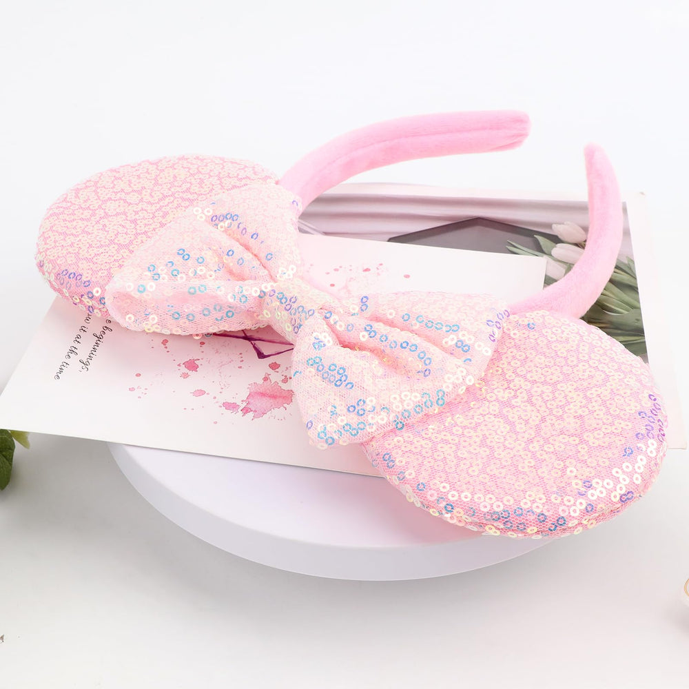 AQOKKA headband size about 13 cm wide with stretchable band for comfortable all-day wear.