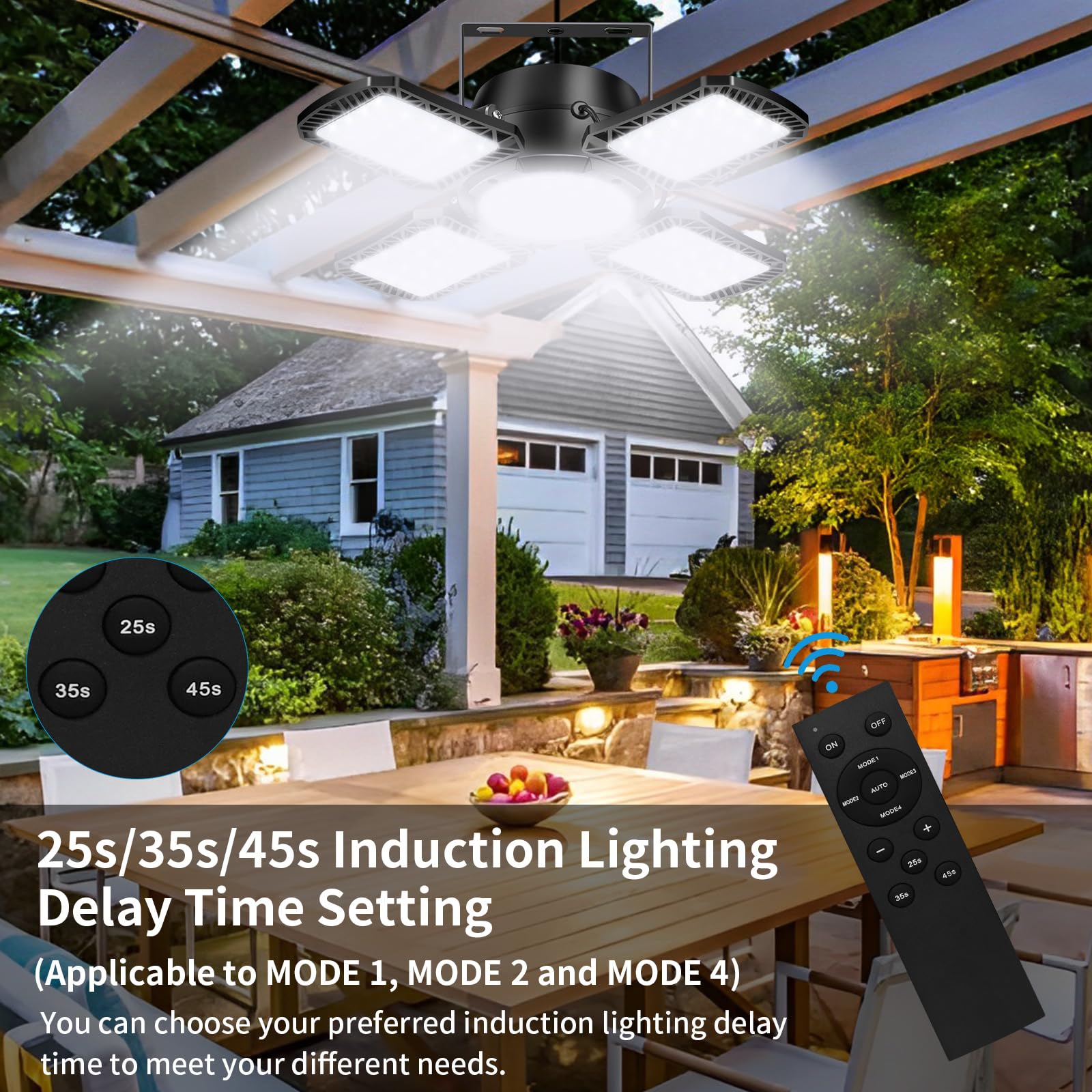 Aqonsie outdoor-indoor use with long 16.5 ft cord.