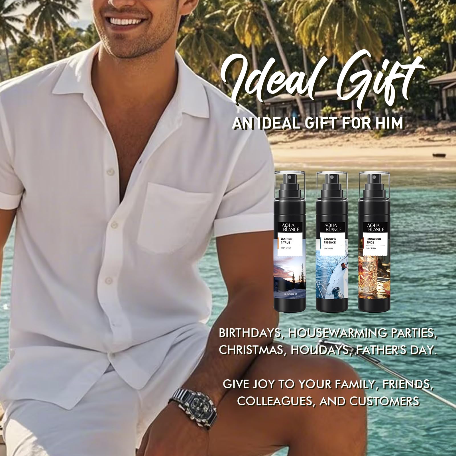 AQUA BLANCE Gift idea set perfect for birthdays or holidays