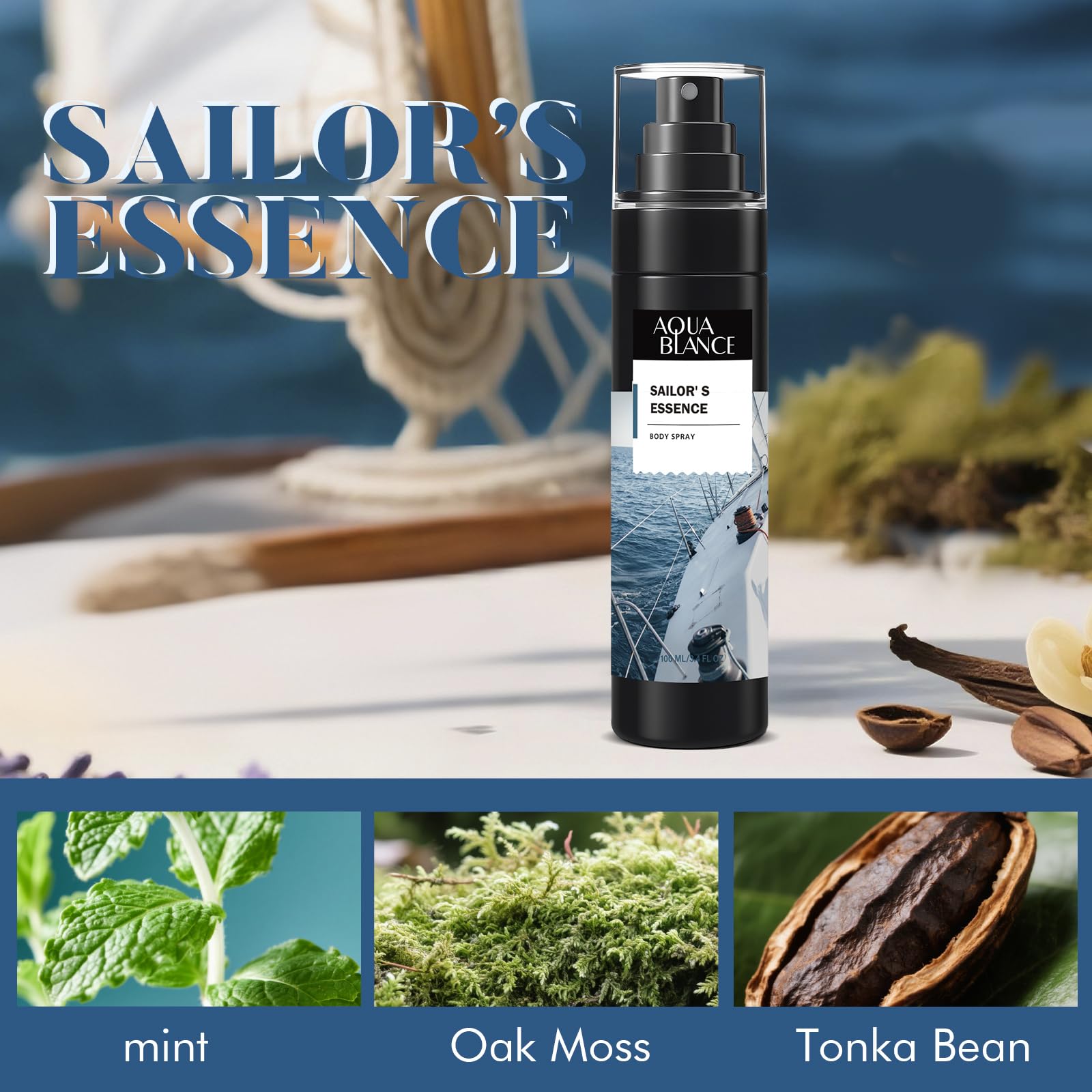 AQUA BLANCE Portable spray pack for quick, on-the-go refreshment anytime