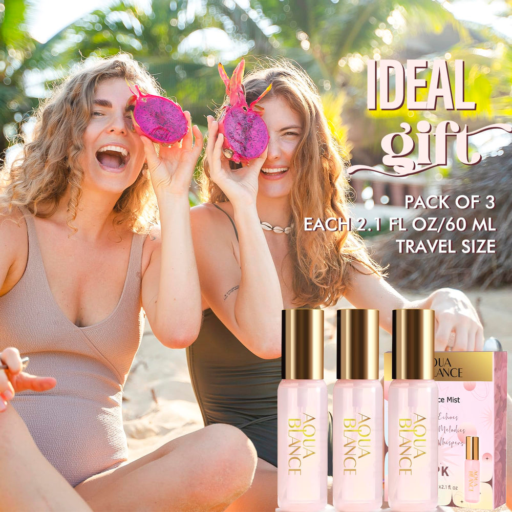 AQUA BLANCE Travel-size 60ml bottle for on-the-go refreshment.