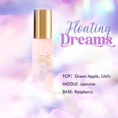 AQUA BLANCE Weekend Bliss spray highlights lavender and orchid for calming transitions.