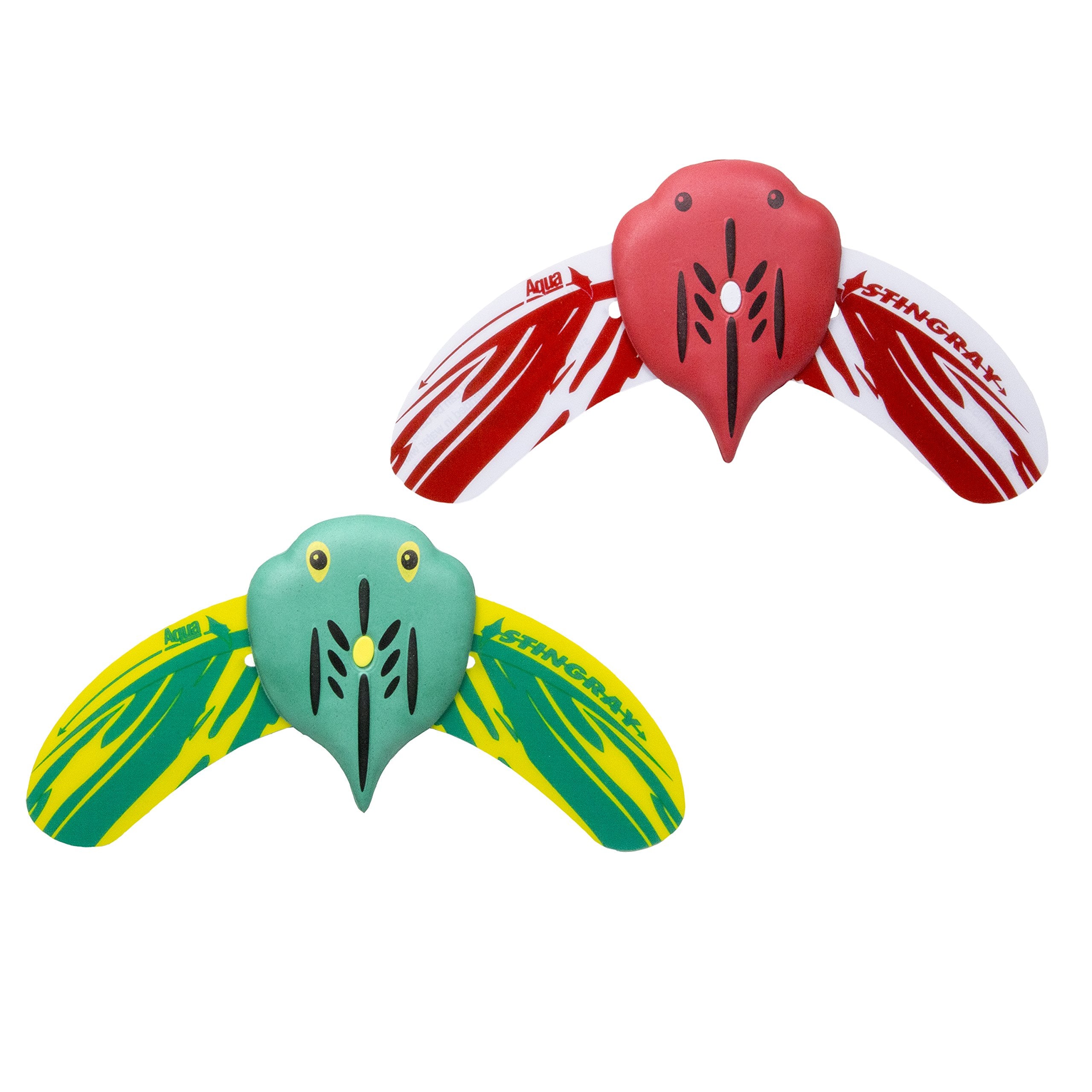 Aqua Leisure Two-pack Aqua Mini Stingray Gliders ready for pool play