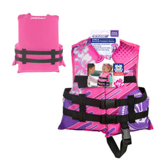 Aqua LEISURE Oceans7 US Coast Guard-approved safety vest for boating.