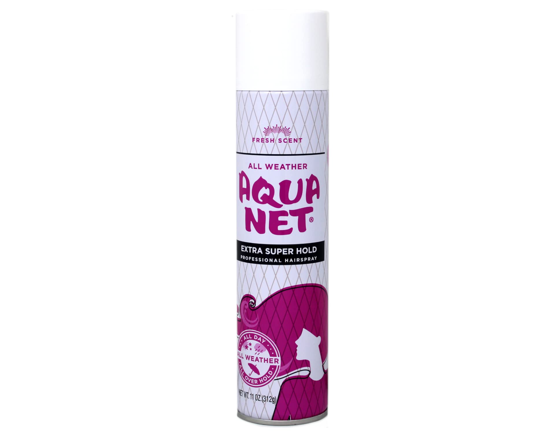 Aqua Net professional-hair-styling-spray supports bold, lasting looks.