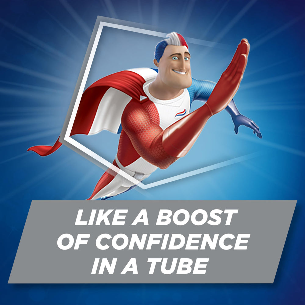 Aquafresh Extreme Clean enamel-strength protection for healthy enamel.