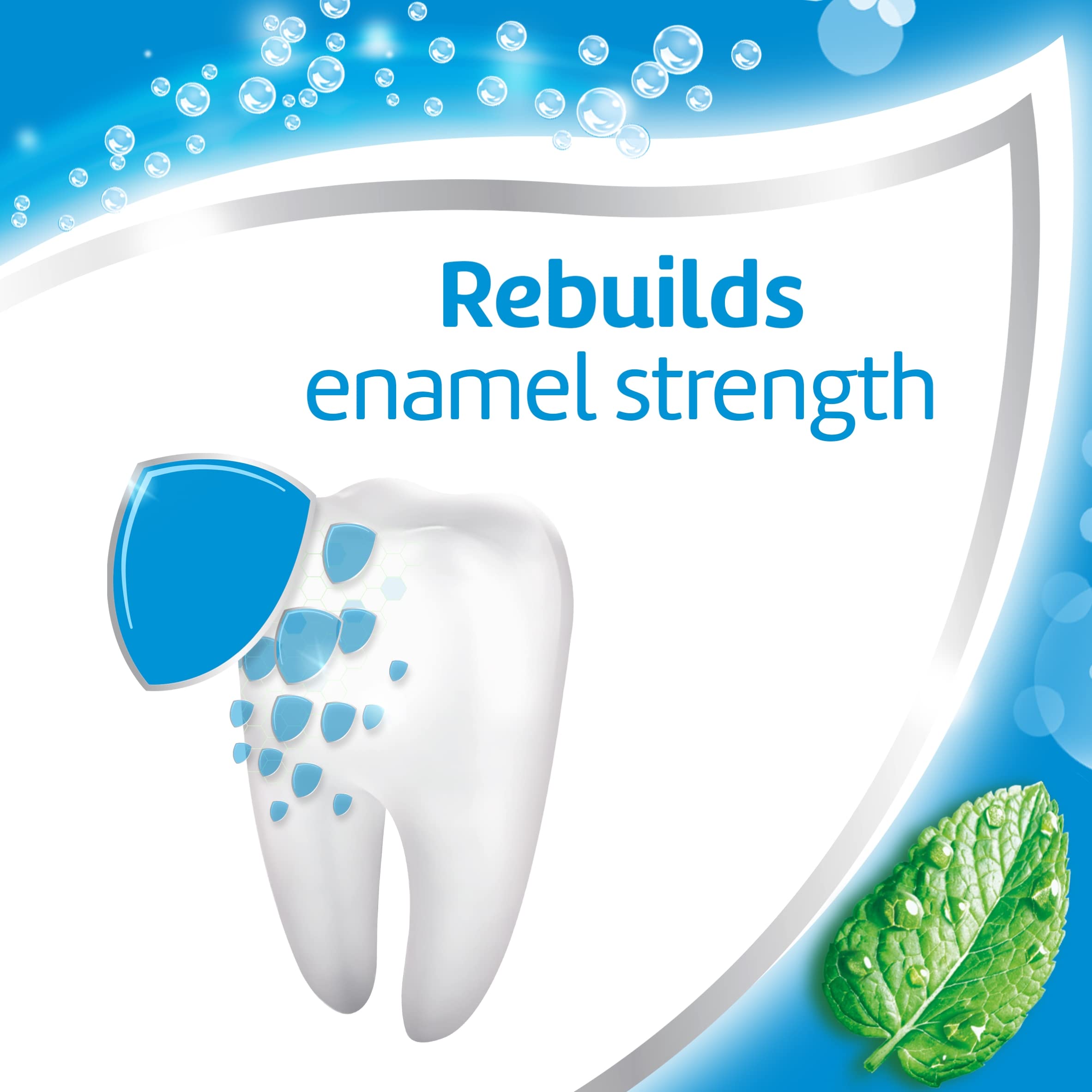 Aquafresh Triple Protection packaging box front for everyday care on display.