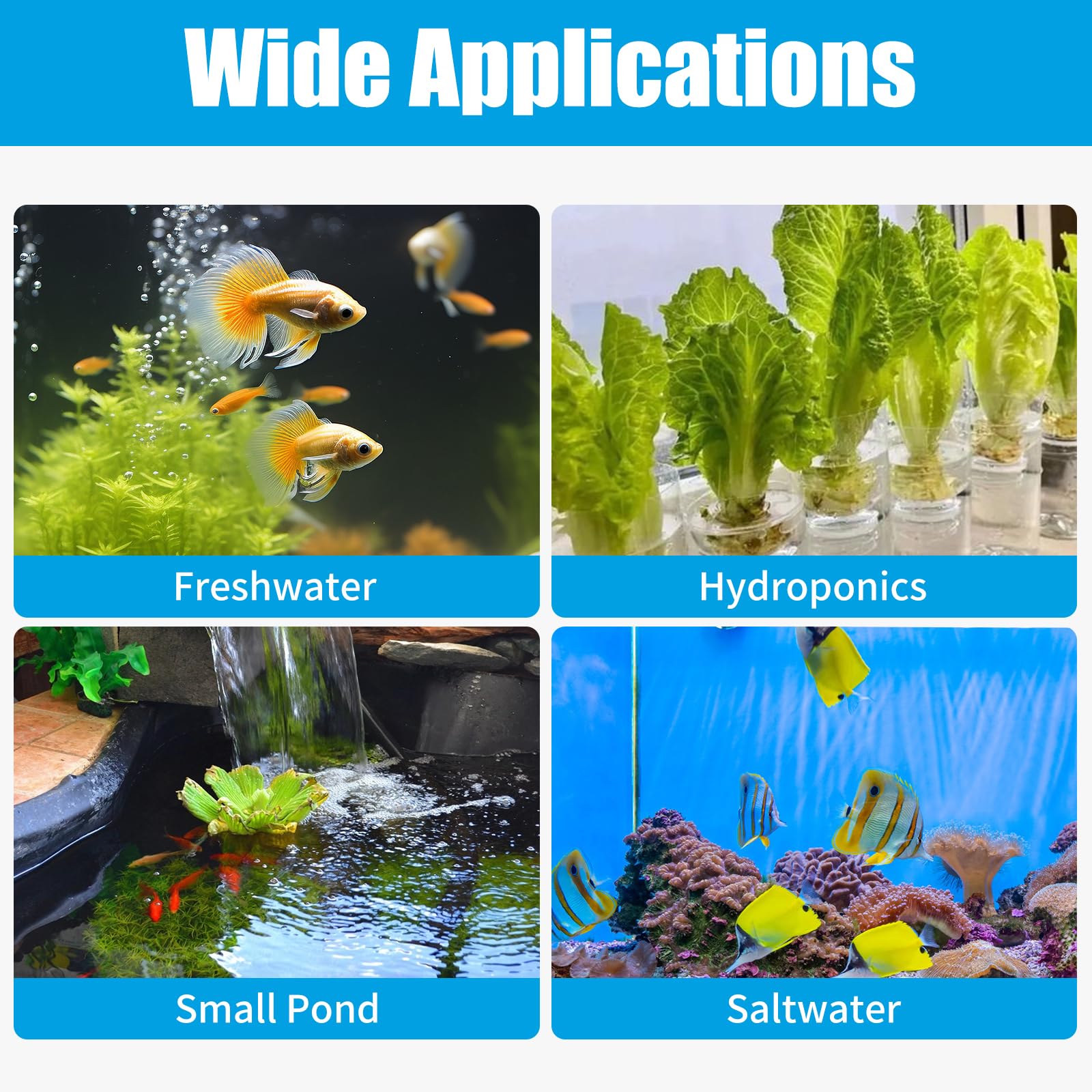 AQUANEAT compact dimensions fit under tanks and shelves