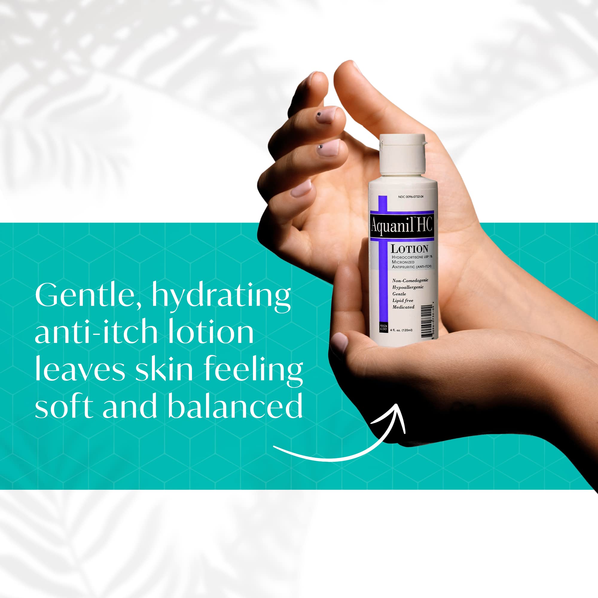 Ingredients list of Aquanil HC Lotion with glycerin and hydrocortisone