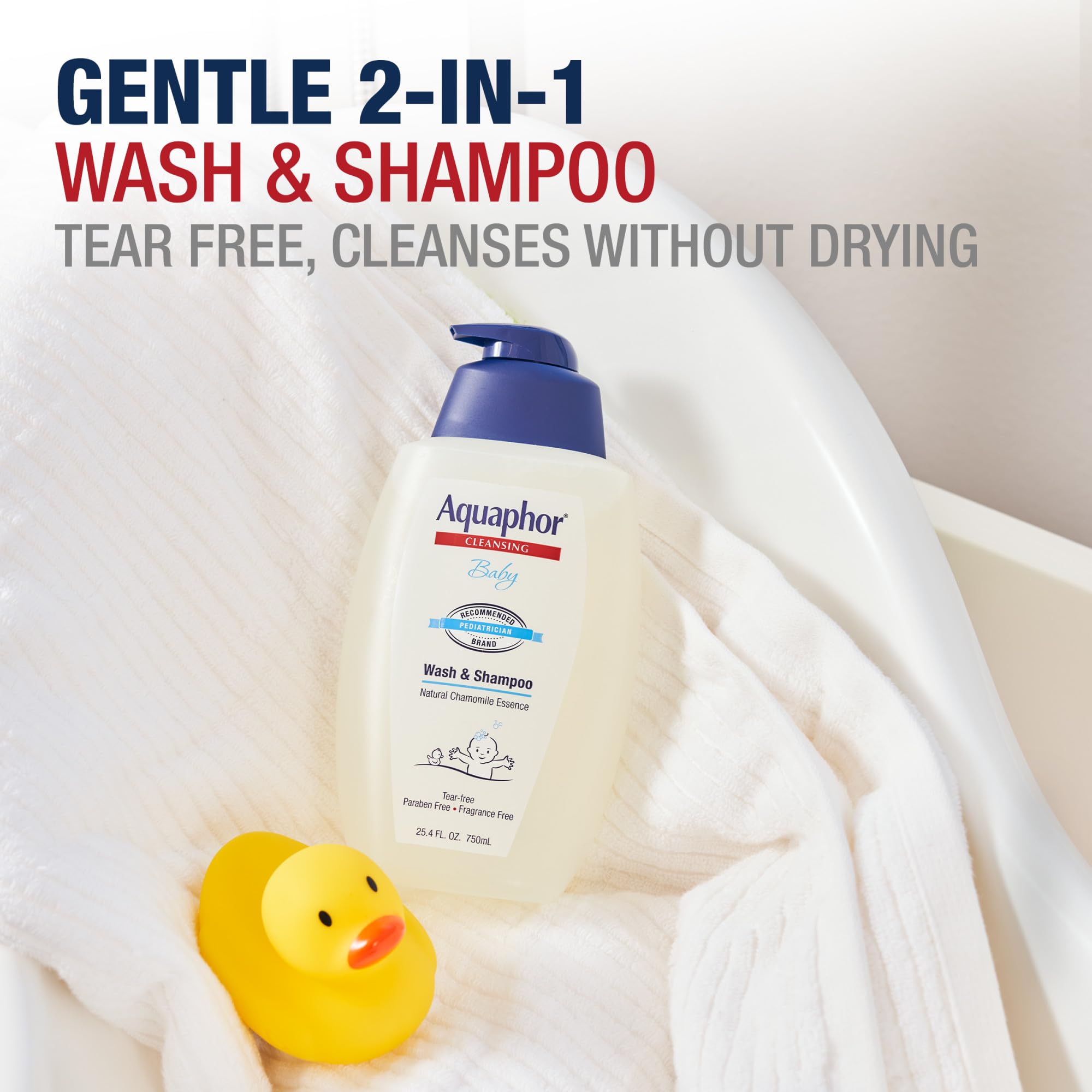 Aquaphor Baby Diaper Rash Cream with zinc oxide provides barrier protection