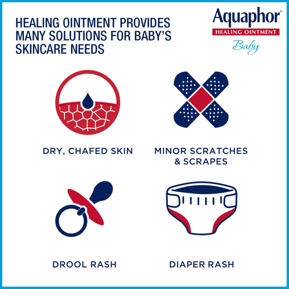 Aquaphor Baby Healing Ointment protecting cracked heels