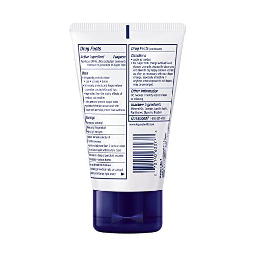 Aquaphor Baby Healing Ointment preservative-free formula visual cue
