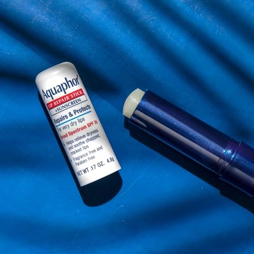 Dermatologist-recommended Aquaphor lip care brand