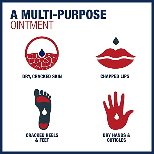 Aquaphor used as lip care to prevent chapping
