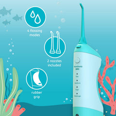 AquaSonic Kids' Water Flosser with standard nozzle for everyday cleaning