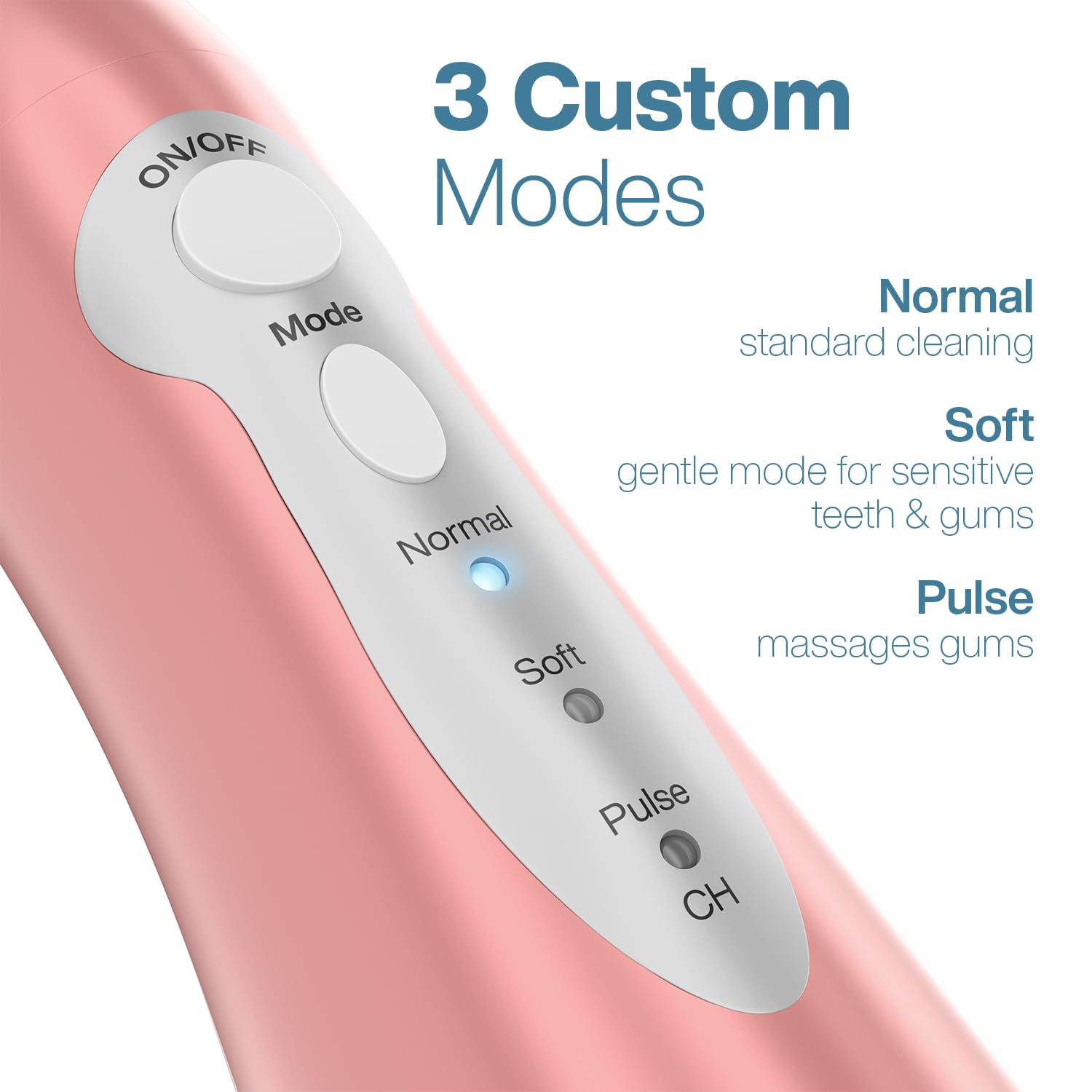 Aquasonic Water Flosser travel bag keeps accessories organized while traveling.