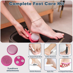 Aqvesane collapsible foot tub folded compactly to fit tight spaces.