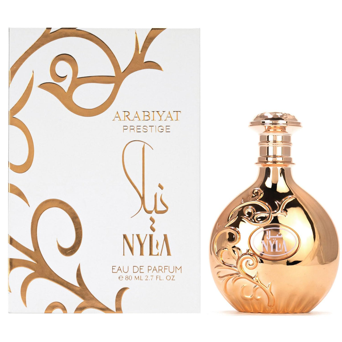 Arabiyat Nyla eau de parfum bottle with spray mist for daily wear