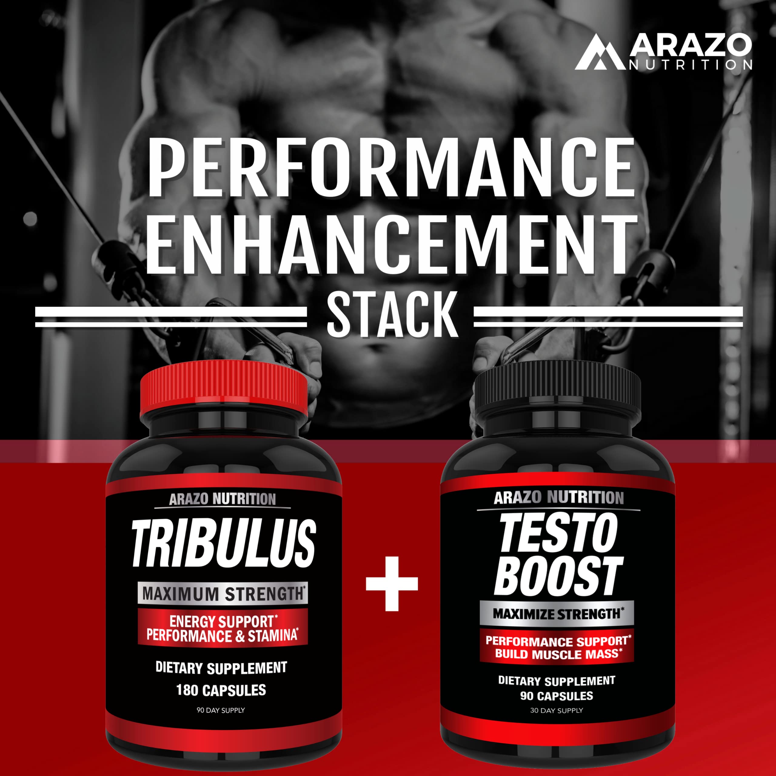 Arazo Nutrition Tribulus Terrestris capsules macro shot for consistent use