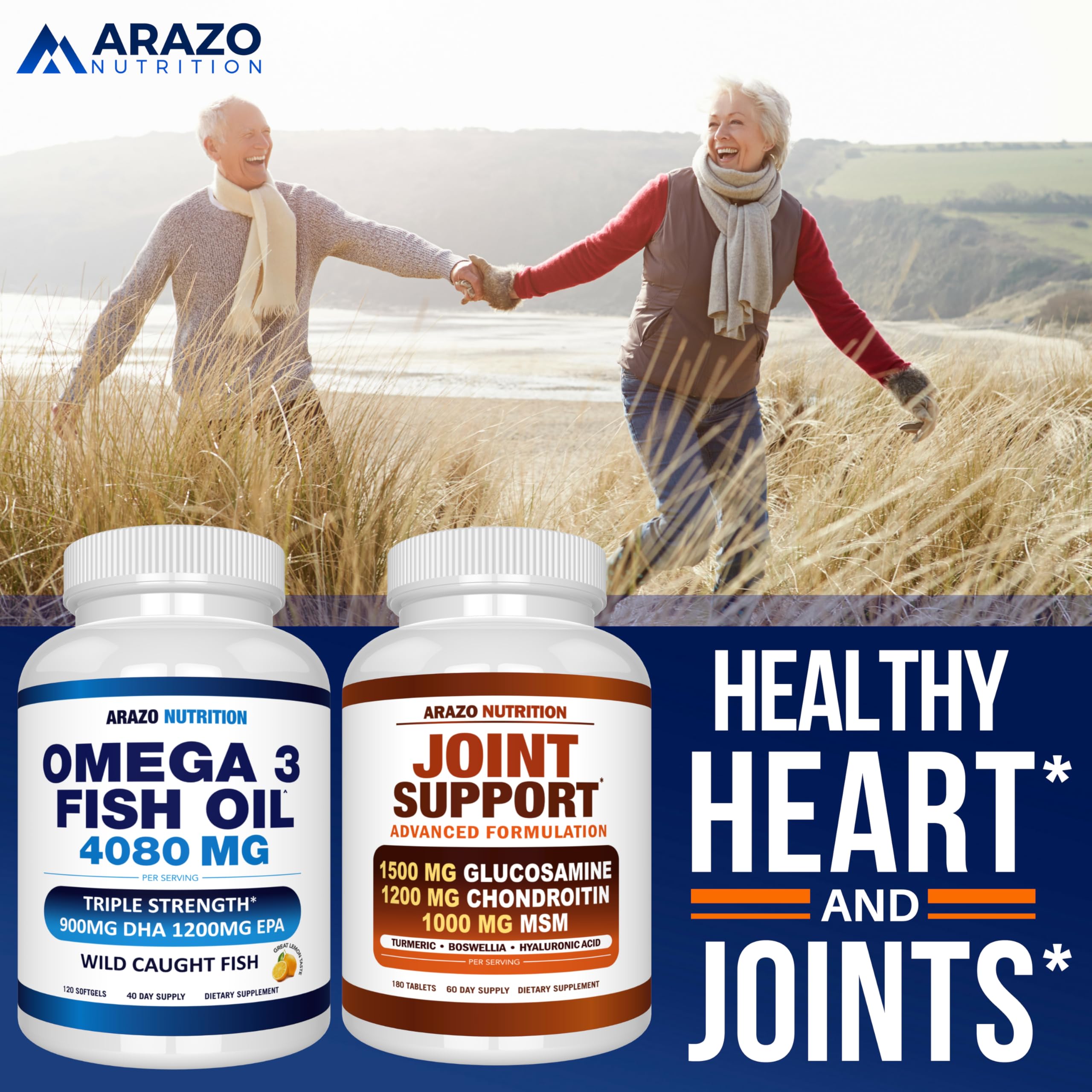 Arazo Nutrition wild-caught sourcing image emphasizing sustainable ocean harvest.