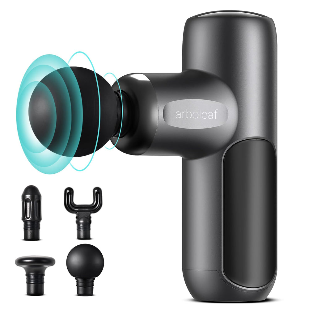 Arboleaf Mini Massage Gun with 8mm amplitude for deep muscle work.