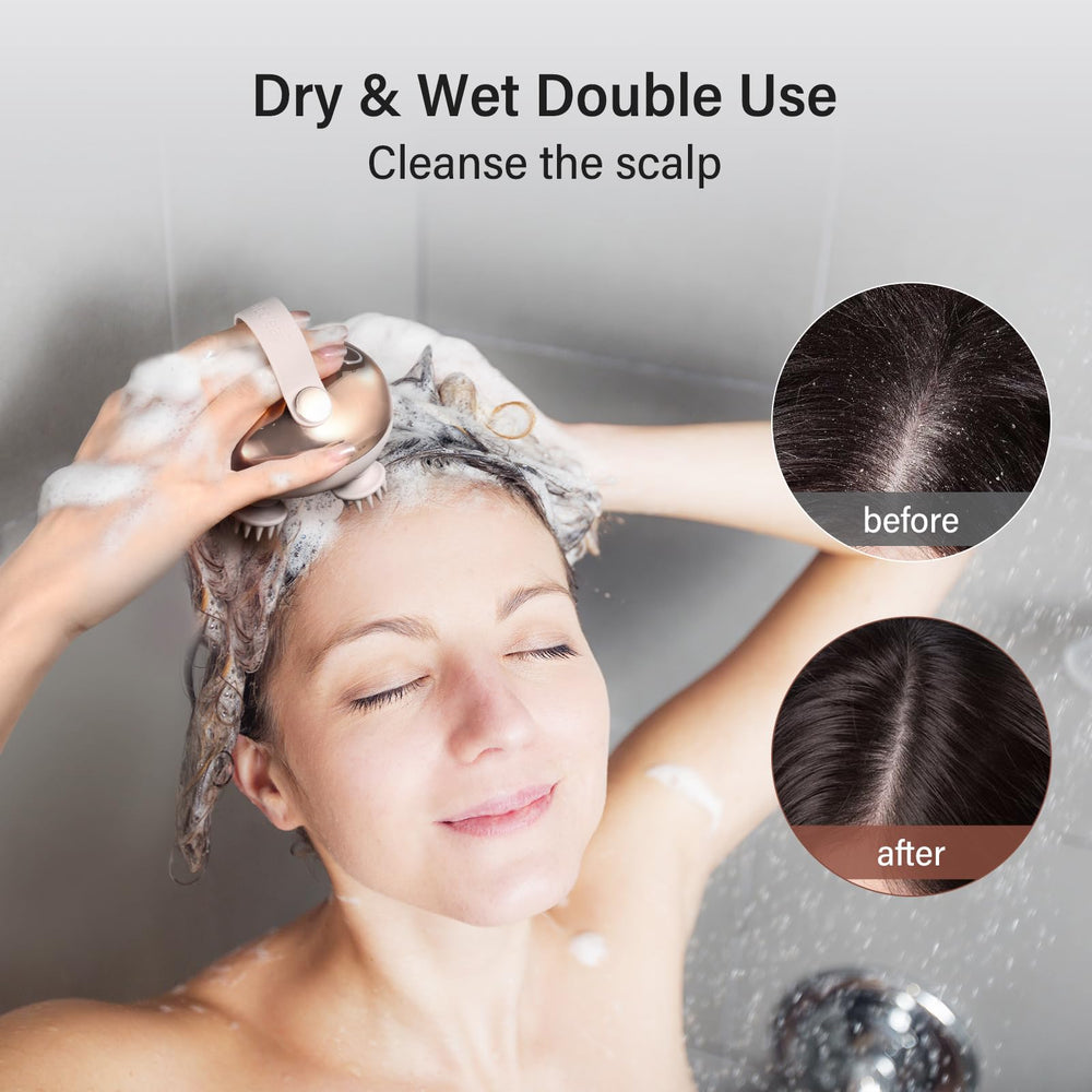 arboleaf no-tangling conical heads enable smooth, focused massage