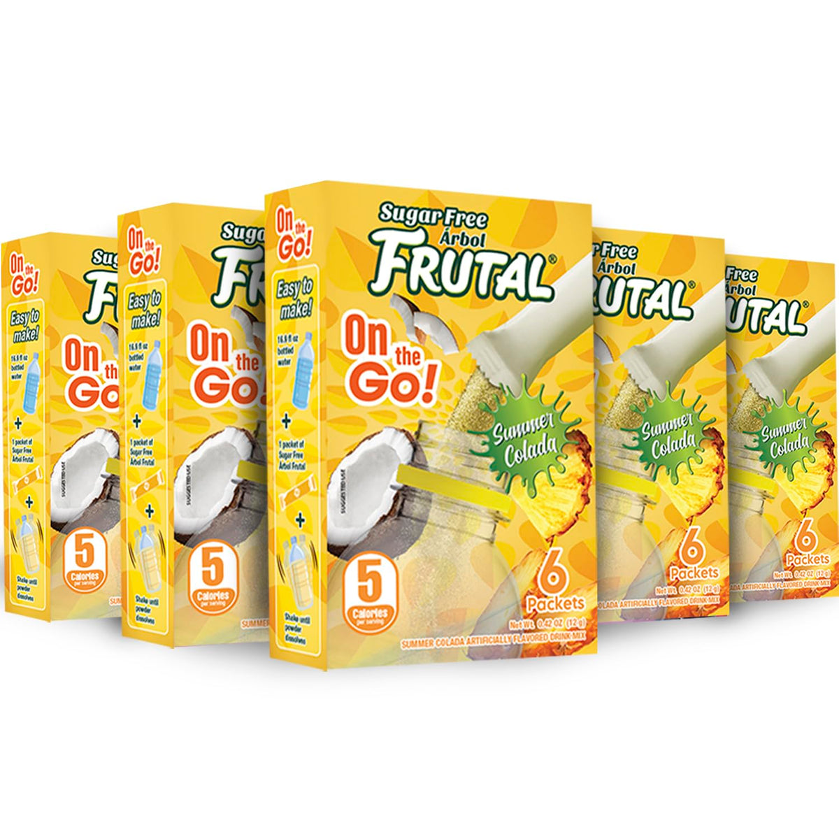 Arbol Frutal Pina Colada on-the-go stick pack for effortless hydration