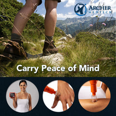 Archer MedTech Ven-Ex hard-shell case keeps kit components secure.