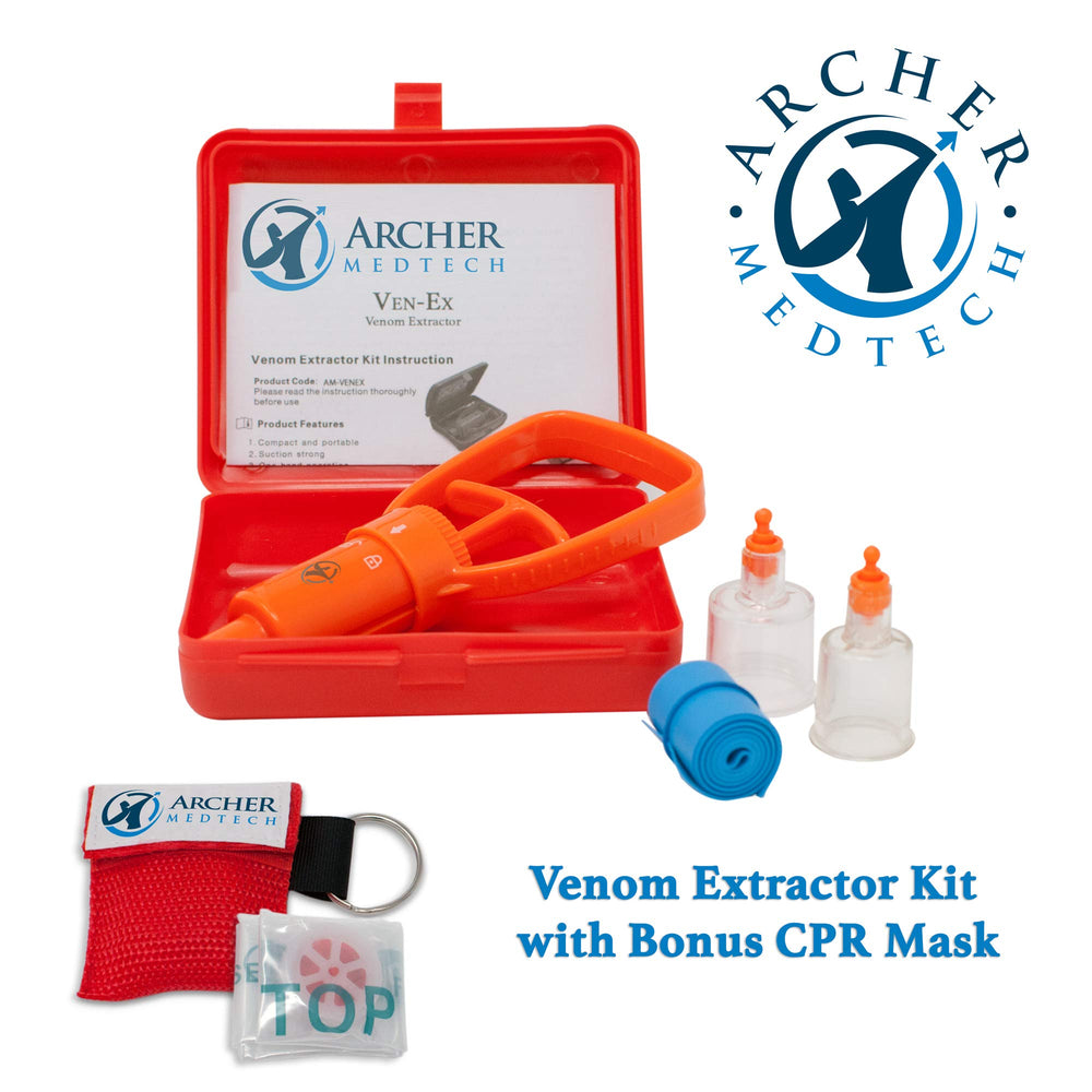 Archer MedTech Ven-Ex outdoor first aid kit on hiking trips.