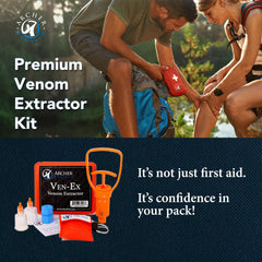 Archer MedTech Ven-Ex two suction cups for venom extraction.
