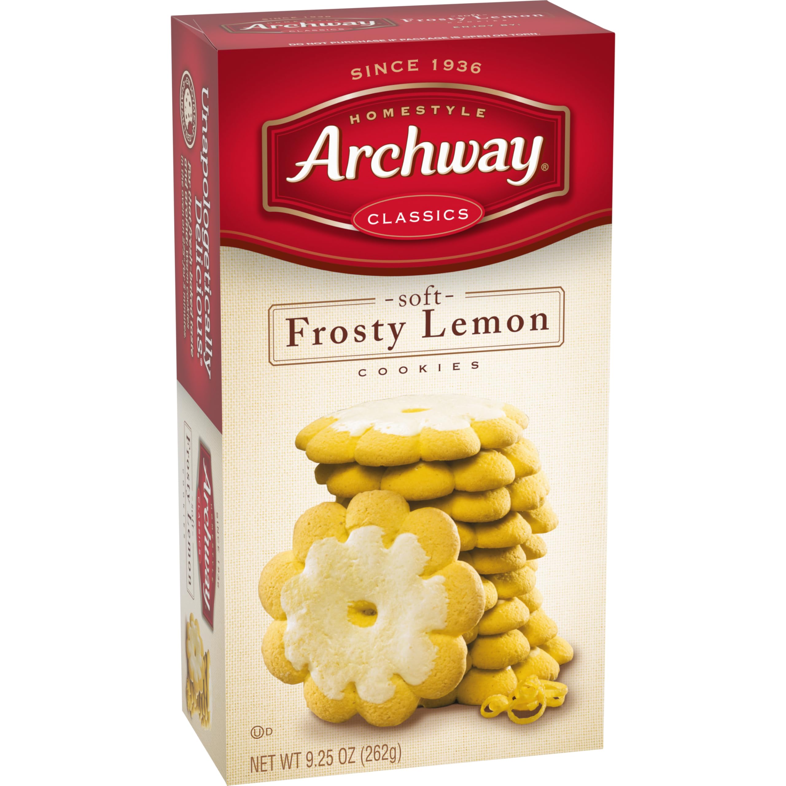 Archway cookie delivering about 100 calories per cookie for mindful portions.